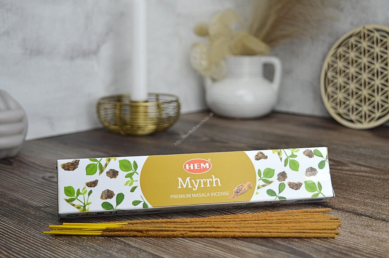 Vonné tyčinky - HEM Premium masala MYRHA