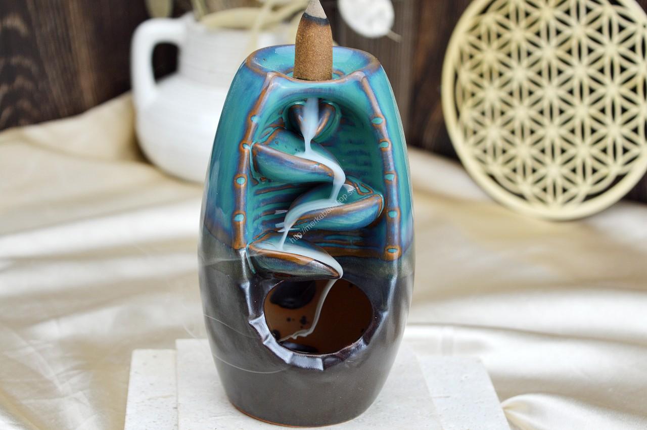 Stojan na Vonné Kužele Tečúci Dym/ Back flow - Vodopád Malý – Obrázok 2