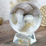 KRYŠTÁLOVÁ guľa + stojan AAA kvalita 14,5 cm 4,5kg