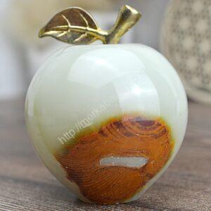 Jabĺčko Prosperity a Šťastia ZLATÝ ÓNYX / ARAGONIT stredné #3