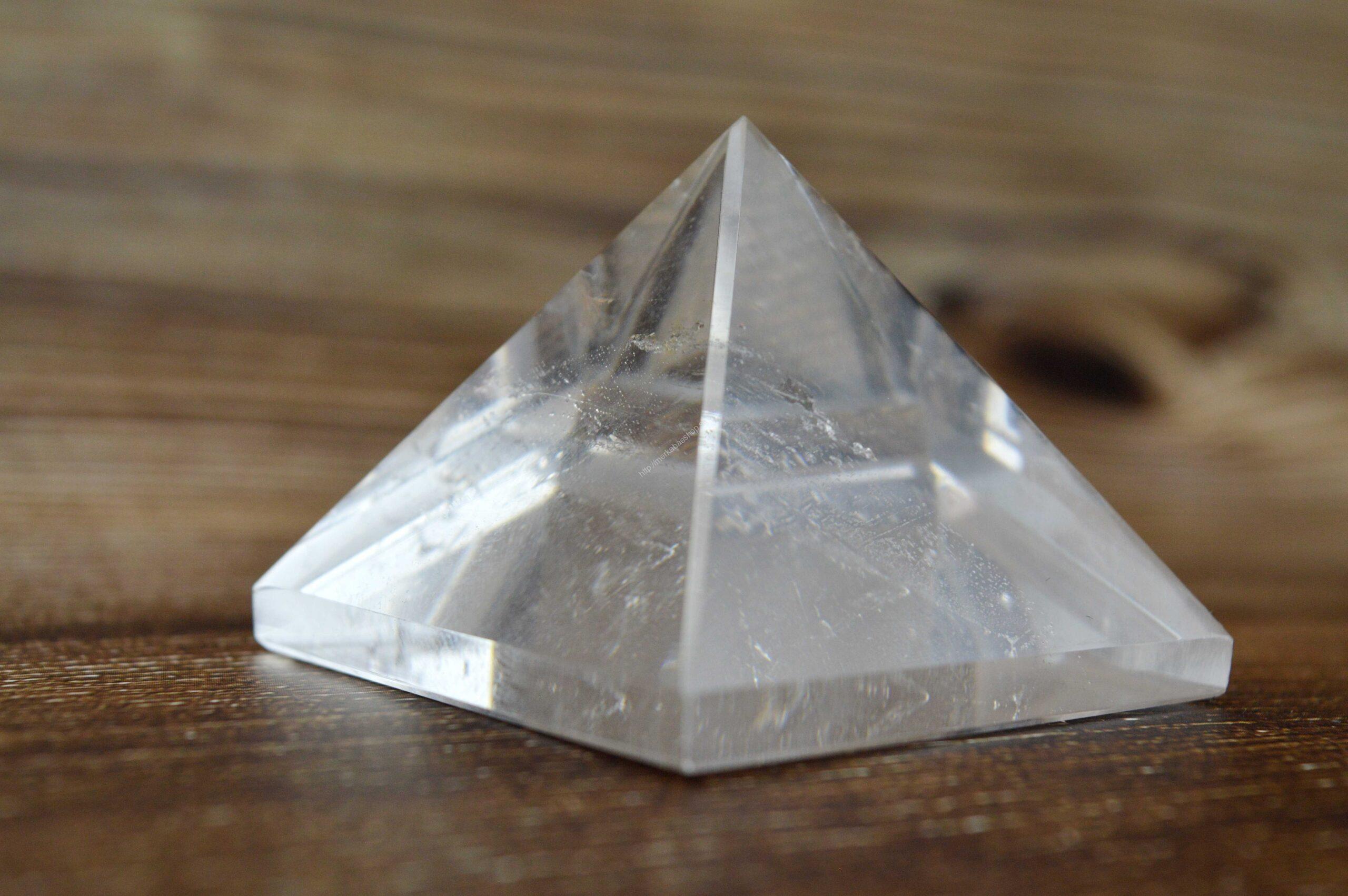 Pyramída Božského Svetla z Brazílskeho KRIŠTÁĽU AAA kvalita 42mm