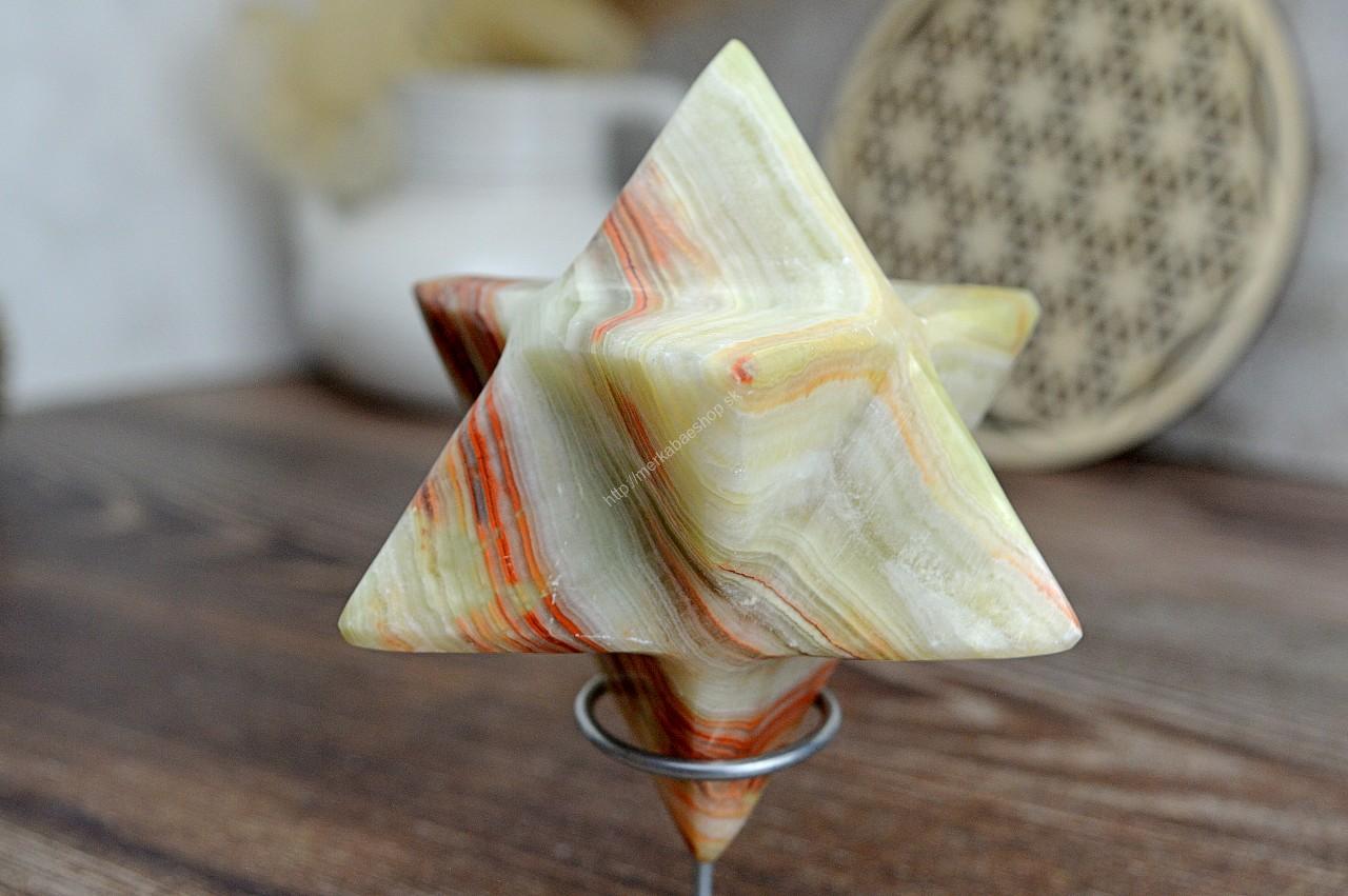 MERKABA z ÓNYXU/ARAGONITU #3 - 9cm