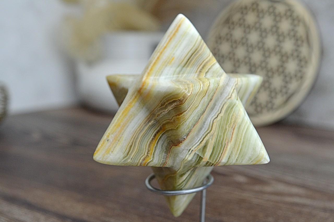 MERKABA z ÓNYXU/ARAGONITU #5 - 9cm