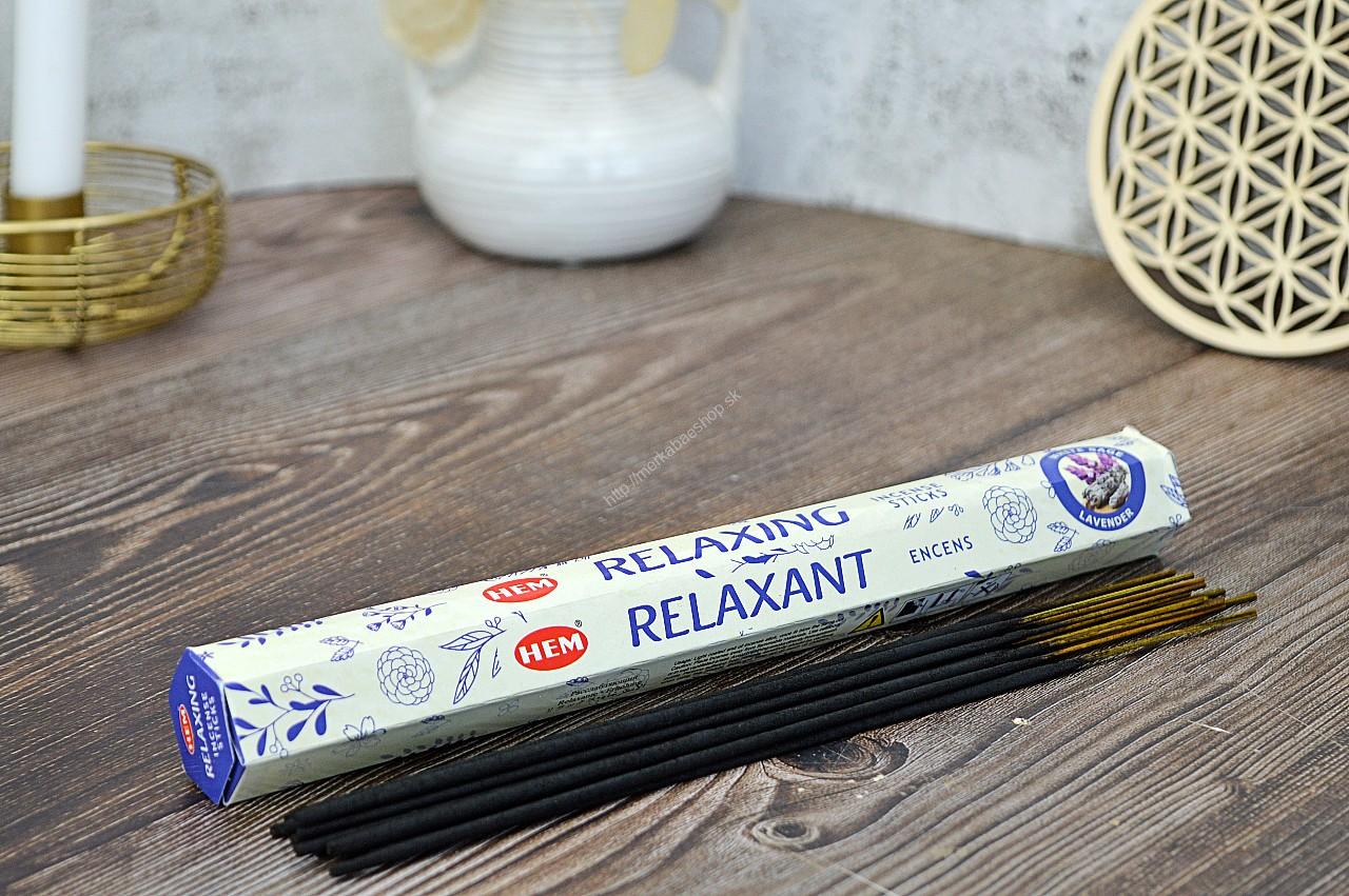 Vonné tyčinky - HEM- RELAXÁCIA 20ks Biela šalvia + Levanduľa