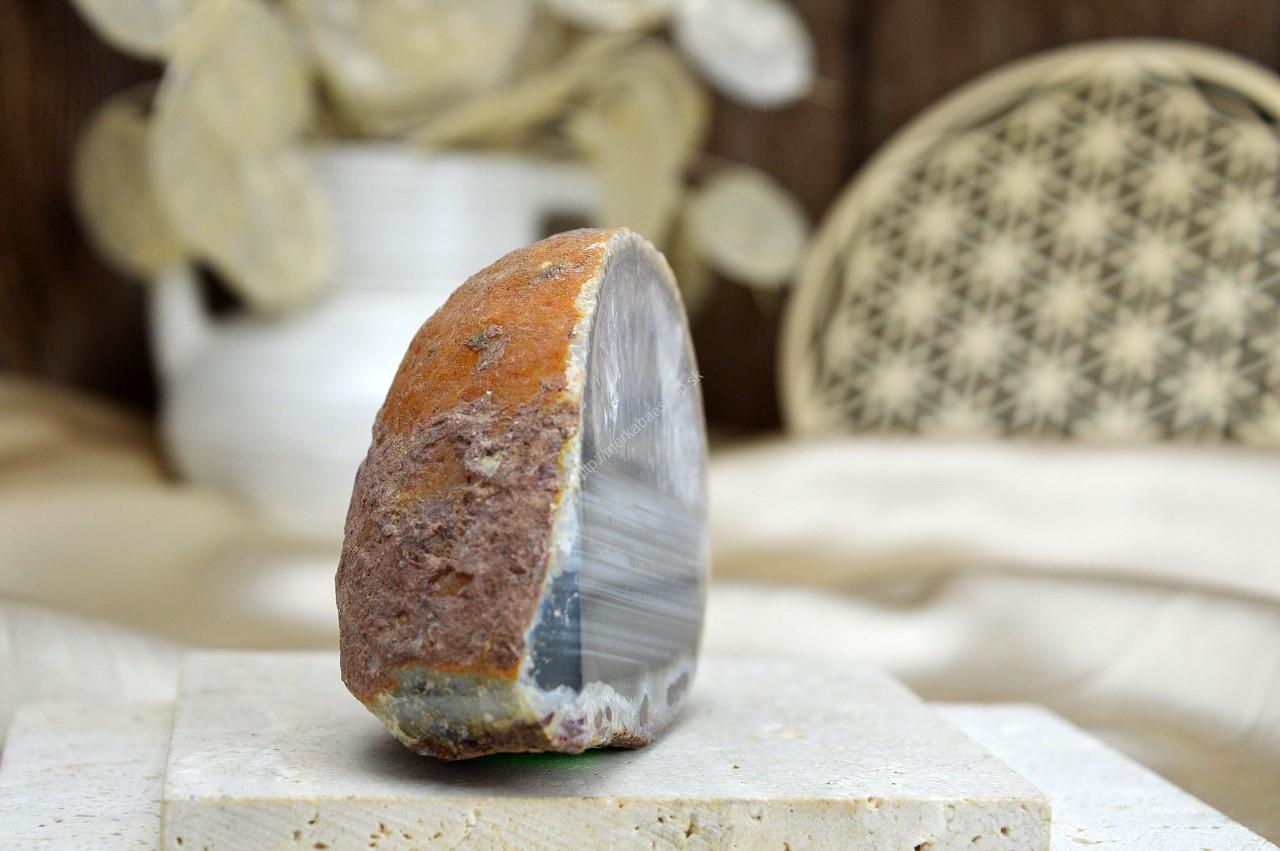 ACHATOVÁ Geóda #6 Duchovný rast, Emocionálna úľava, Odvaha