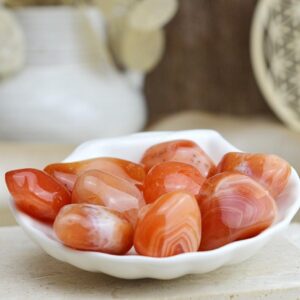 Kamienky KARNEOL Botswana #M - Energia, Kreativita, Vitalita, Sebavedomie, Sexuálna túžba