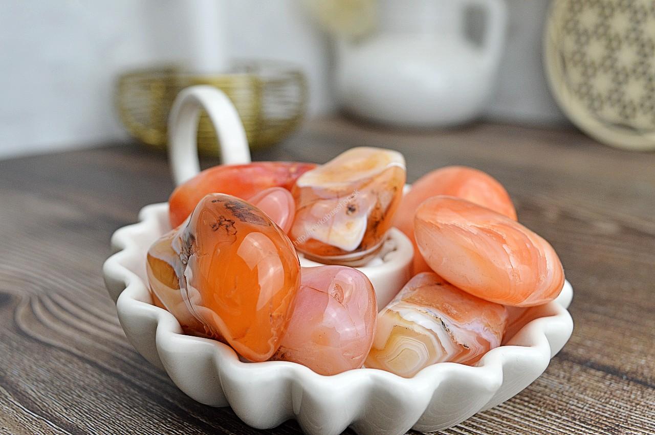 Kamienky KARNEOL #XL - Energia, Kreativita, Vitalita, Sebavedomie, Sexuálna túžba