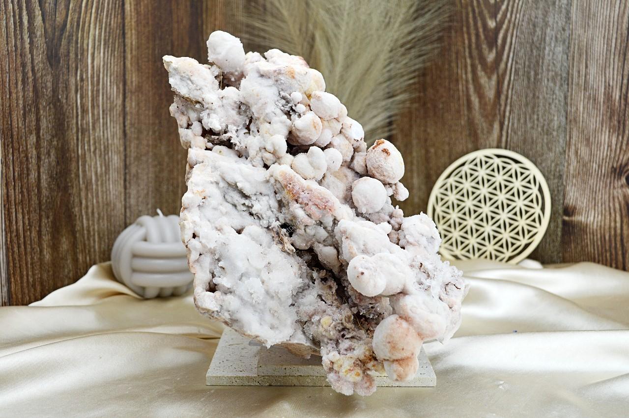 Zbierková drúza CHALCEDÓN -4kg- Aktivácia hrdlovej čakry, Tvorivosť, Optimizmus, Očista AAA Kvalita – Obrázok 6