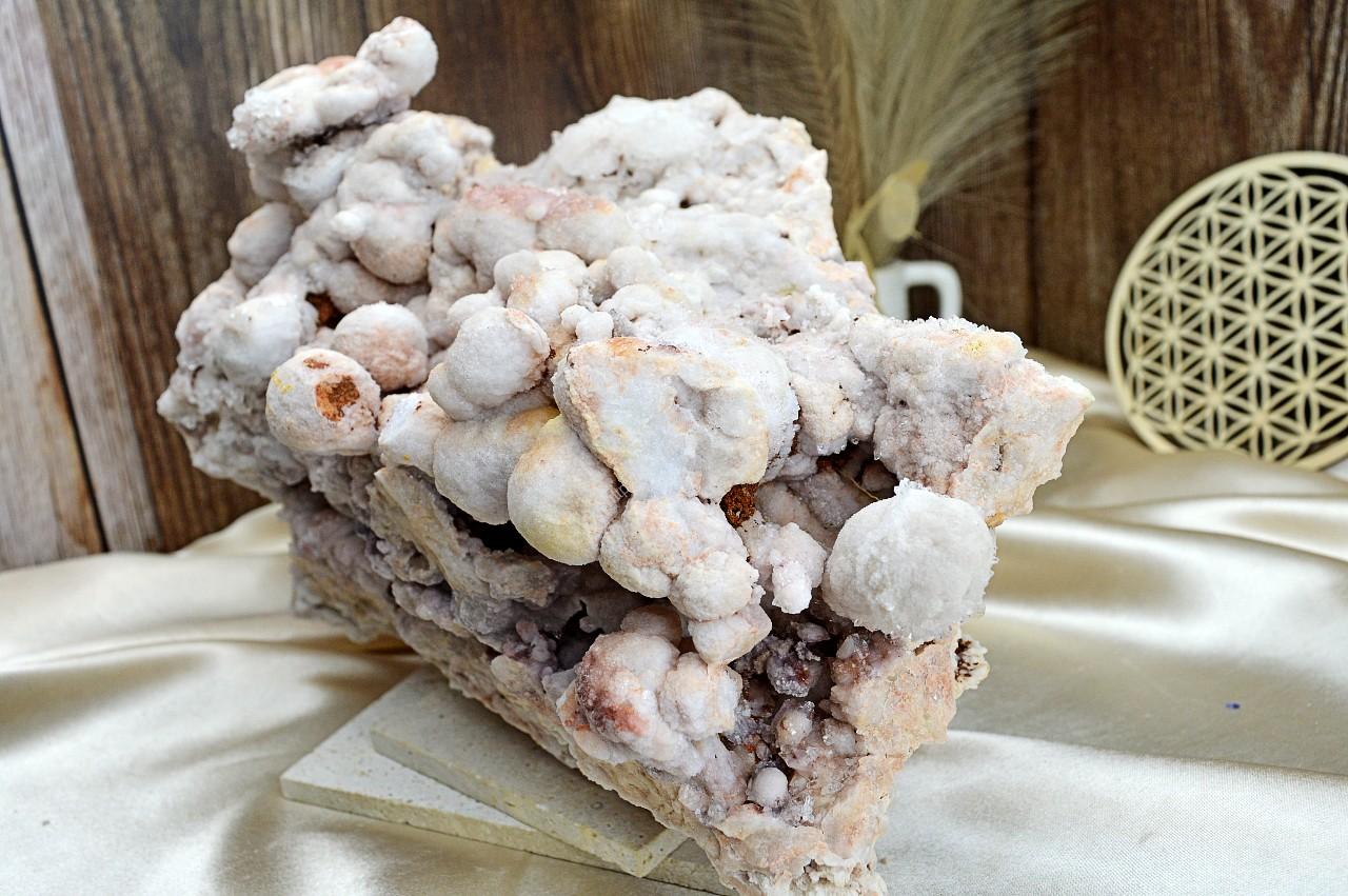 Zbierková drúza CHALCEDÓN -4kg- Aktivácia hrdlovej čakry, Tvorivosť, Optimizmus, Očista AAA Kvalita – Obrázok 5