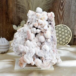 Zbierková drúza CHALCEDÓN -4kg- Aktivácia hrdlovej čakry, Tvorivosť, Optimizmus, Očista AAA Kvalita