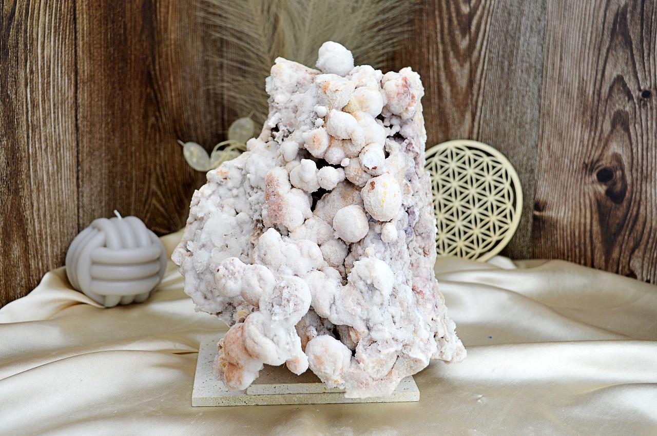 Zbierková drúza CHALCEDÓN -4kg- Aktivácia hrdlovej čakry, Tvorivosť, Optimizmus, Očista AAA Kvalita