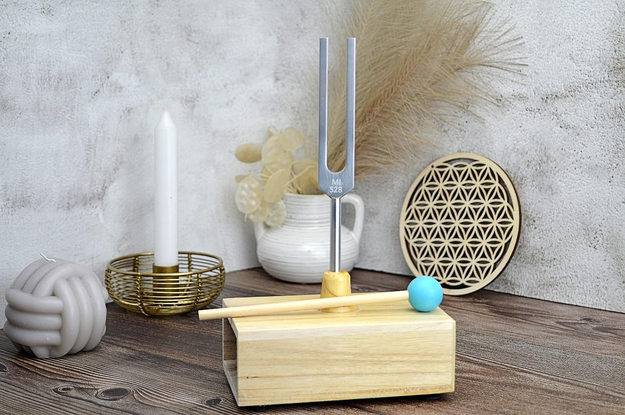 Terapeutická Ladička oprava DNA, FREKVENCIA LÁSKY 528 Hz MI S REZONANČNOU SKRINKOU + AKTIVÁTOR