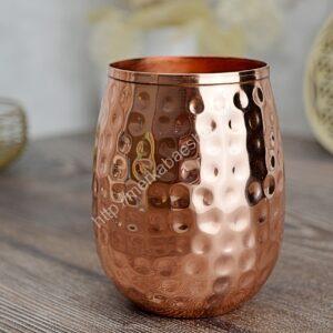 Medený tepaný pohár 350ml