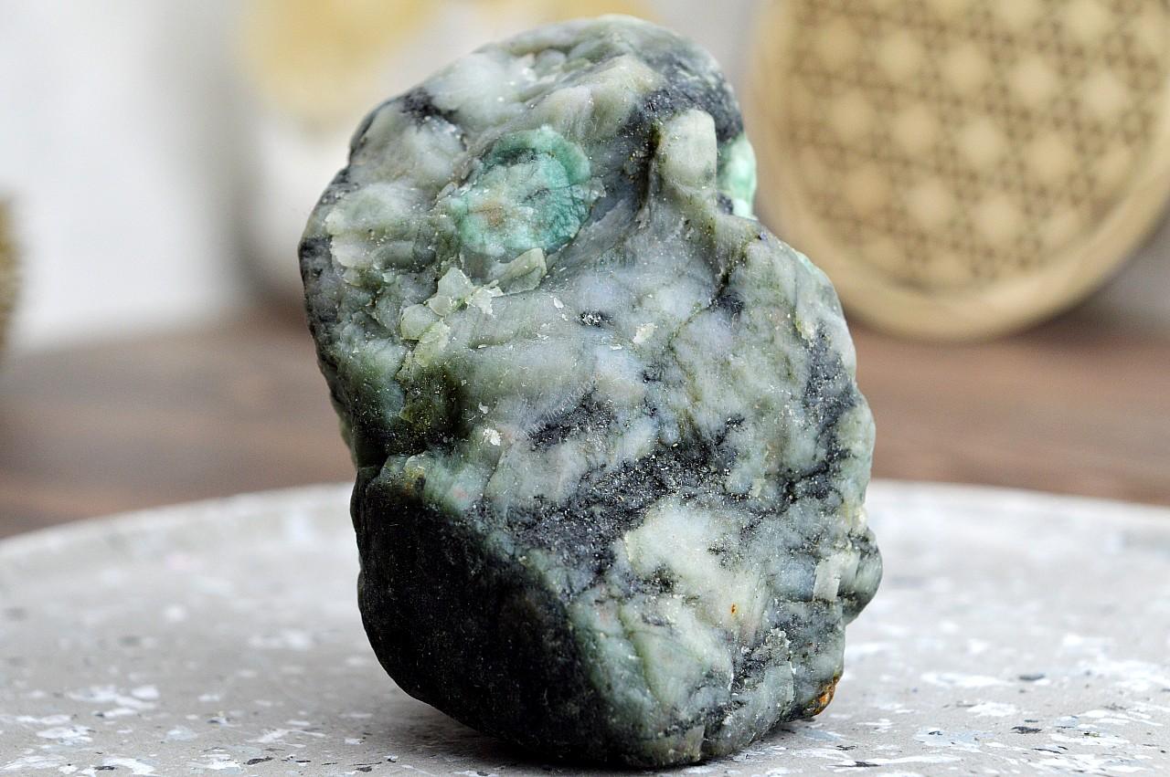 surový SMARAGD #1 AAA Kvalita– Liečenie srdca, Rovnováha, Ochrana, Svetlo, Hojnosť – Obrázok 2