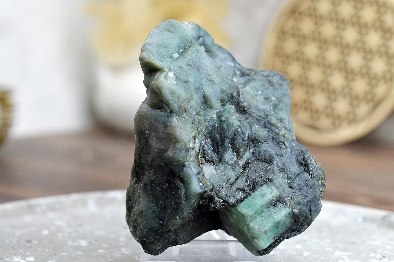 surový SMARAGD #2 AAA Kvalita– Liečenie srdca, Rovnováha, Ochrana, Svetlo, Hojnosť