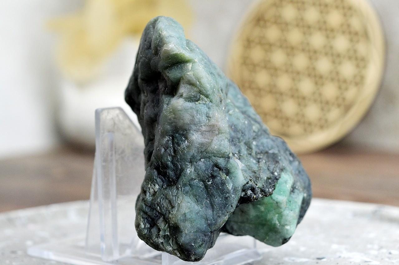 surový SMARAGD #2 AAA Kvalita– Liečenie srdca, Rovnováha, Ochrana, Svetlo, Hojnosť