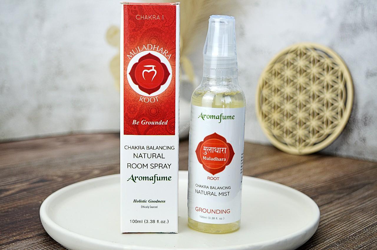AURA Sprej 1. ČAKRA / MULADAHARA -Koreňová Čakra (Spojenie s hmotou, Sila prežiť, Bezpečie, Peniaze)