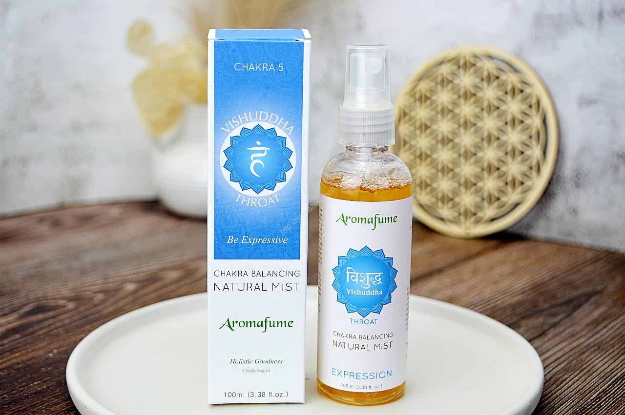 AURA Sprej 5. ČAKRA / VISHUDDHA - Krčná Čakra (Komunikácia, Vitalita, Kreativita)