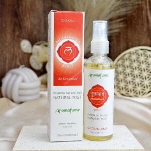 AURA Sprej 1. ČAKRA / MULADAHARA -Koreňová Čakra (Spojenie s hmotou, Sila prežiť, Bezpečie, Peniaze)