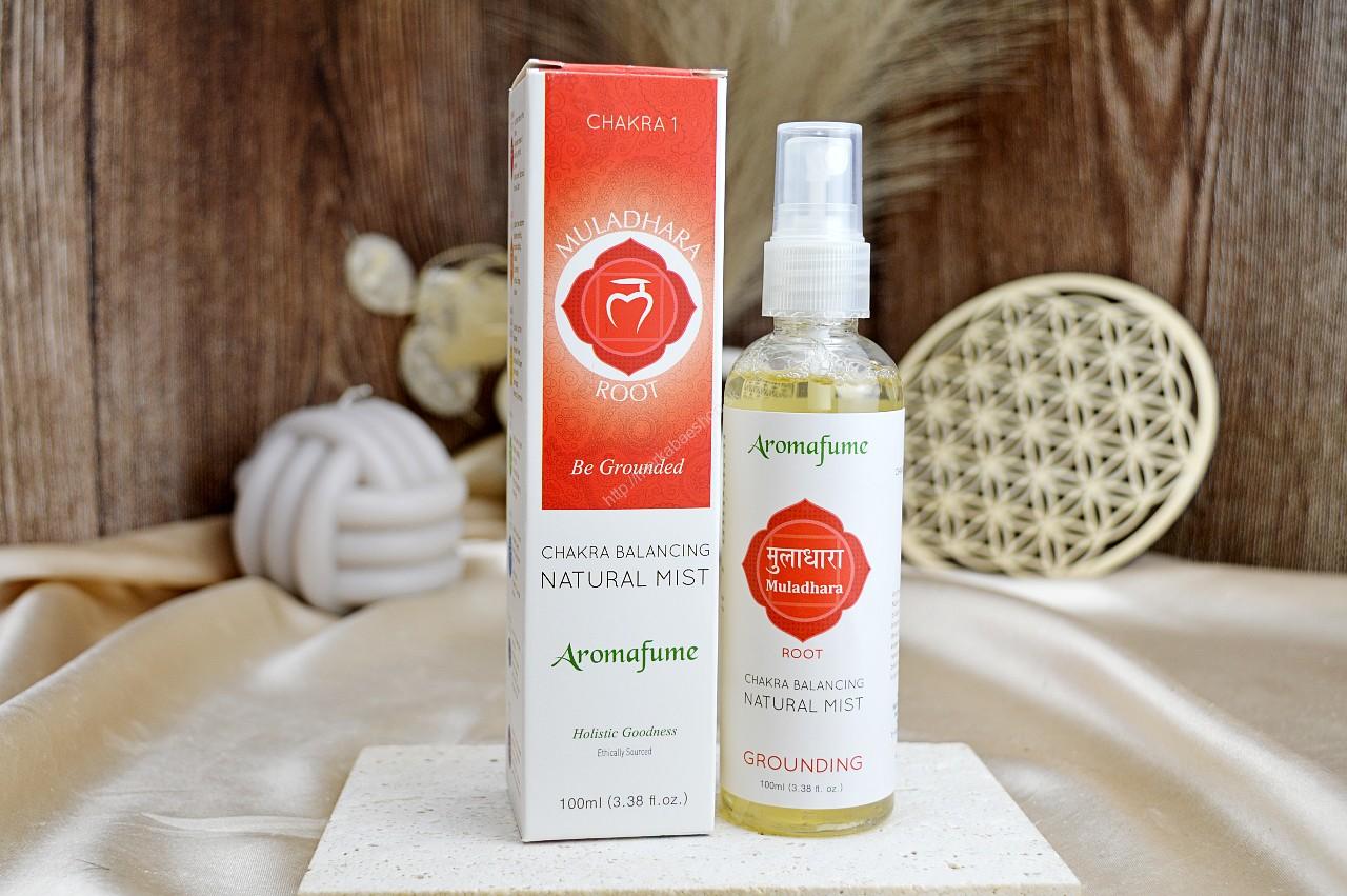 AURA Sprej 1. ČAKRA / MULADAHARA -Koreňová Čakra (Spojenie s hmotou, Sila prežiť, Bezpečie, Peniaze)