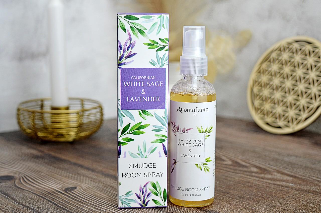 AURA Sprej BIELA ŠALVIA a LEVANDUĽA 100ml- Očista, Ochrana, Navýšenie Vibrácií, Relaxácia, Upokojenie