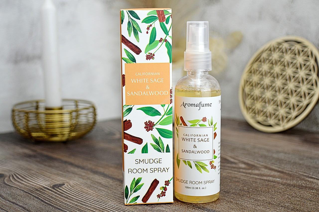 AURA Sprej BIELA ŠALVIA a SANTALOVÉ DREVO 100ml- Očista, Ochrana, Navýšenie Vibrácií, Upokojenie