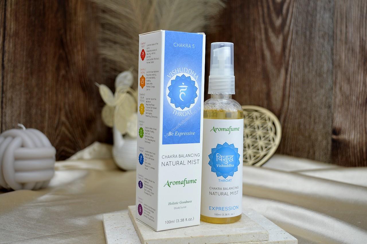 AURA Sprej 5. ČAKRA / VISHUDDHA - Krčná Čakra (Komunikácia, Vitalita, Kreativita)