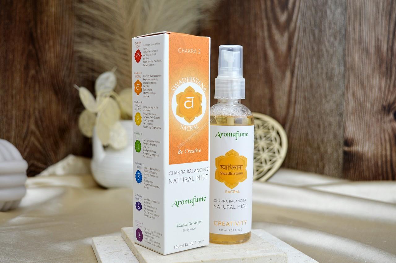 AURA Sprej 2. ČAKRA - Swadhistana / Sakrálna Čakra (Sexualita, Tvorivosť, Nezávislosť)