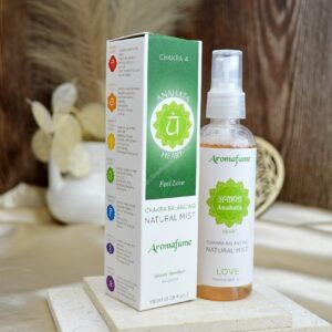 AURA Sprej 4. ČAKRA / ANAHATA - srdcová čakra (Láska, Prijatie, Odvaha, Odpustenie )