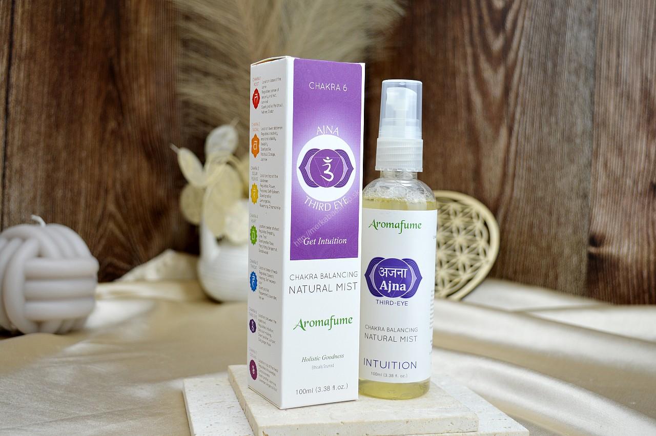 AURA Sprej 6. ČAKRA / AJNA-Tretie Oko (Intuícia, Poznanie, Múdrosť, Ľahkosť)