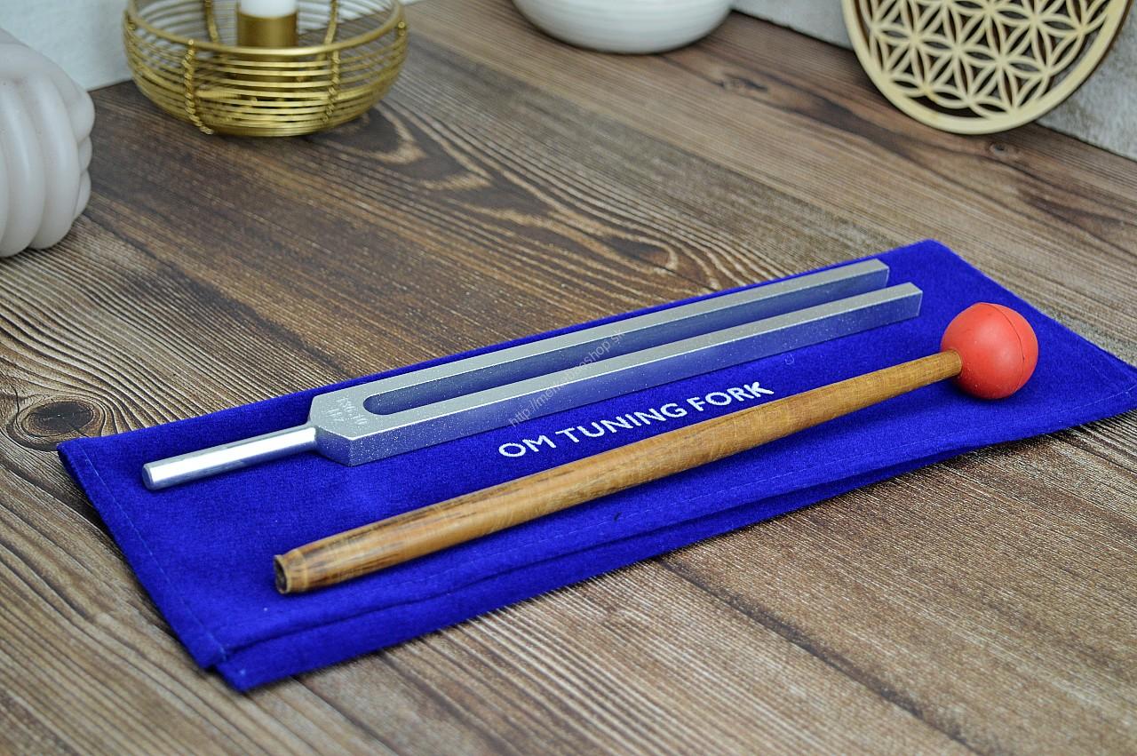 Terapeutická Ladička ÓM 136,1HZ + AKTIVÁTOR A OBAL (Uvoľnenie napätia, Odstraňuje disharmóniu, Čistia energetický systém)