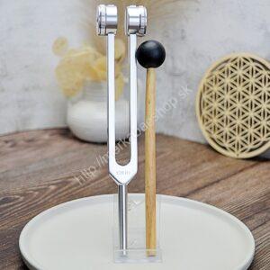 Terapeutická Ladička 128HZ So Závažím+ AKTIVÁTOR A OBAL - Pre relaxáciu a aktiváciu blúdivého nervu