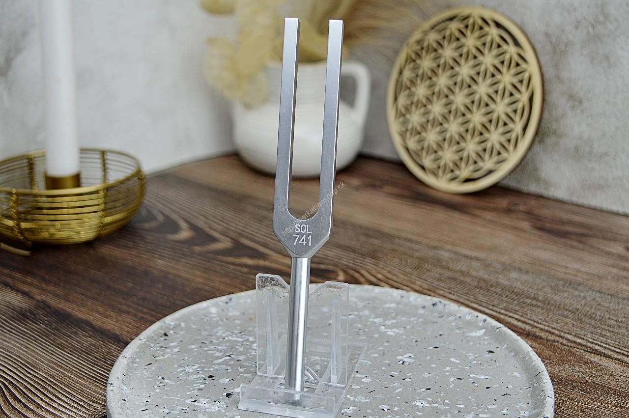 Terapeutická sada Ladičiek SOLFEGGIO - 9 frekvencii + gong a obal – Obrázok 3