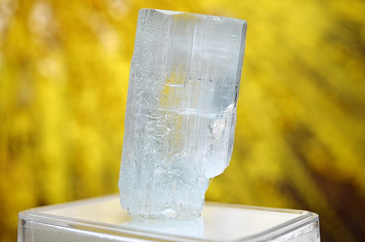 Prírodný Kryštál AKVAMARÍN #1 AAA – Energetický štít Aury, Upokojenie, Komunikácia, Uvoľnenie starých vzorcov – Obrázok 3