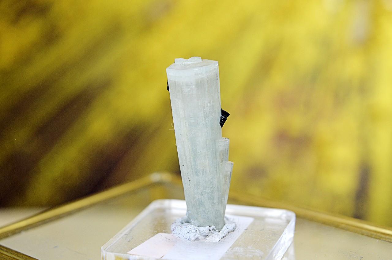 Prírodný Kryštál AKVAMARÍN + ČIERNY TURMALÍN #4 – Energetický štít Aury, Upokojenie, Komunikácia, Uvoľnenie starých vzorcov – Obrázok 3