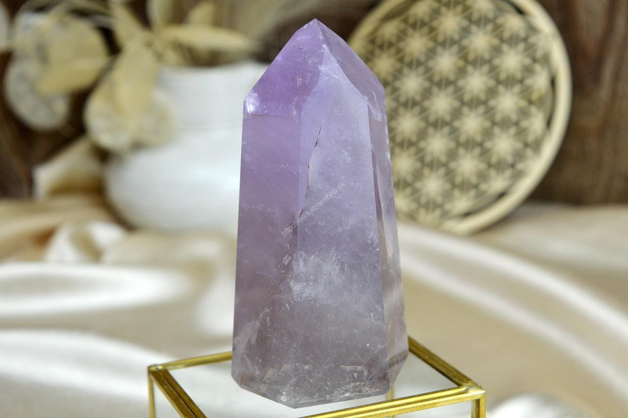Generátor/obelisk AMETYST CHANELING #2 - Božskosť, Intuícia, Rovnováha, pokojný Spánok – Obrázok 2