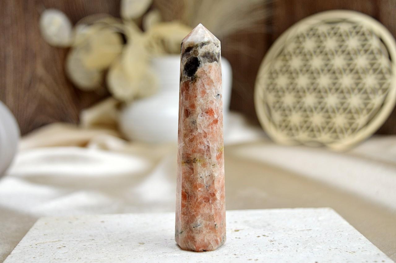 Generátor/Obelisk SLNEČNÝ KAMEŇ #2– Hojnosť, Radosť, Vitalita, Energia, Kreativita, zaháňa Depresie