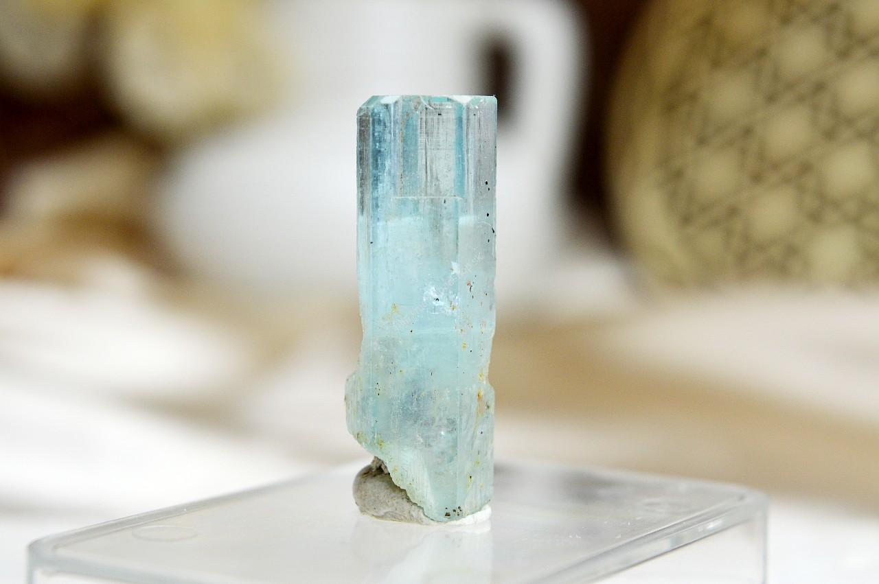 Prírodný Kryštál AKVAMARÍN #2 – Energetický štít Aury, Upokojenie, Komunikácia, Uvoľnenie starých vzorcov – Obrázok 3