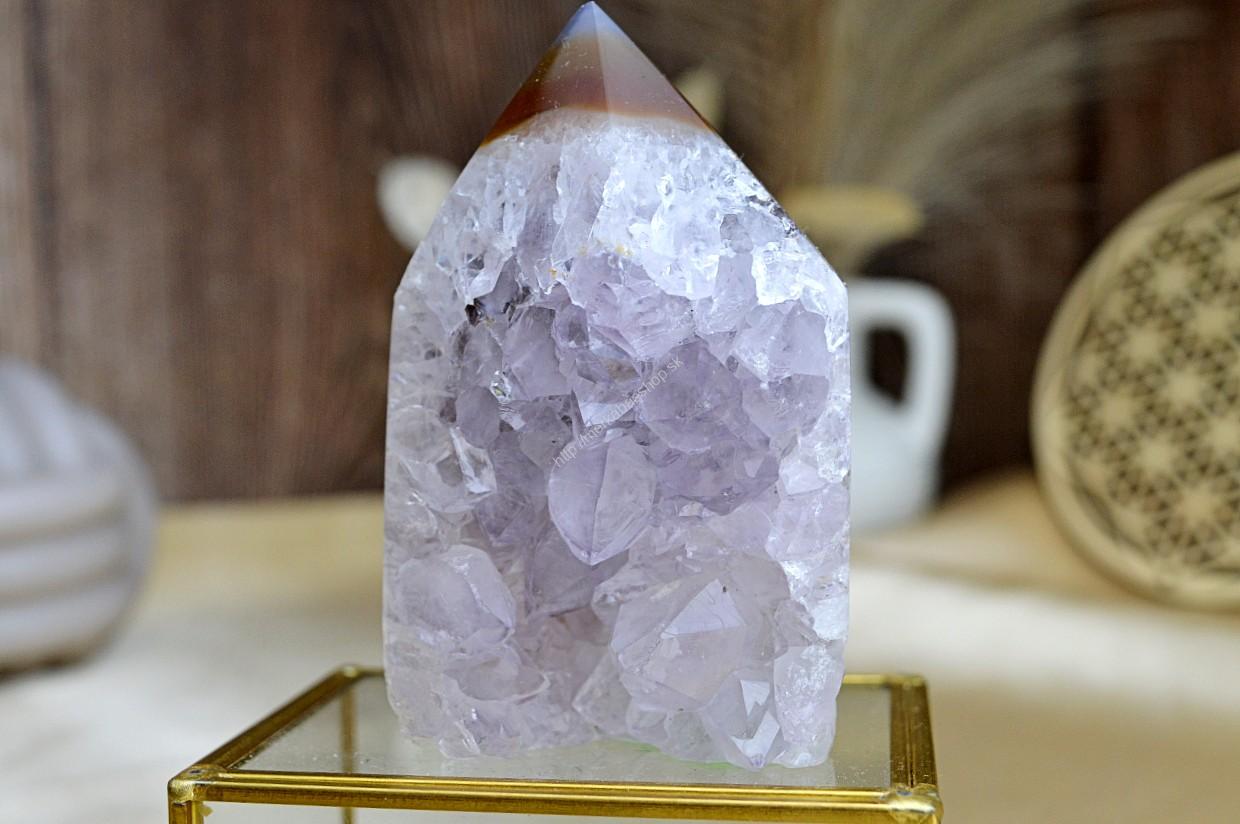 Obelisk/ Generátor ACHÁT drúza #2 - Duchovný rast, Emocionálna úľava, Odvaha, Harmónia – Obrázok 2