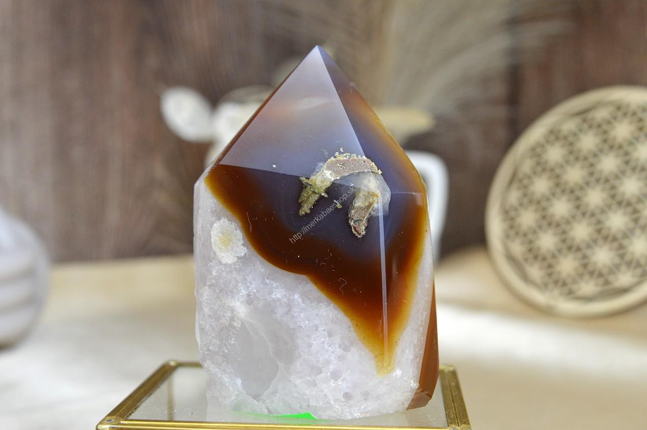 Obelisk/ Generátor ACHÁT drúza #2 - Duchovný rast, Emocionálna úľava, Odvaha, Harmónia – Obrázok 3