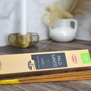 Vonné tyčinky - HEM Organic Blend PALO SANTO AURA