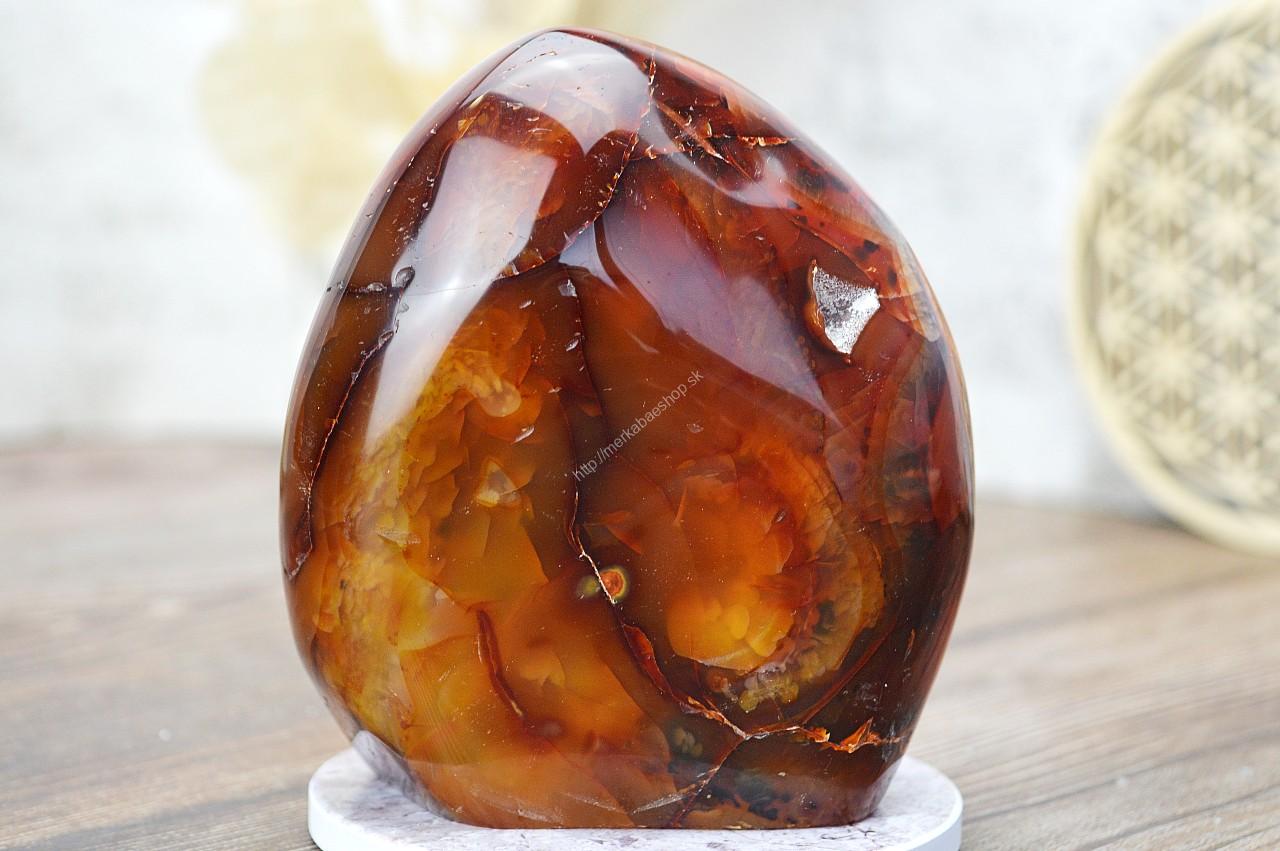 Free Form KARNEOL #2 – Energia, Kreativita, Vitalita, Sebavedomie, Sexuálna túžba 1,42kg