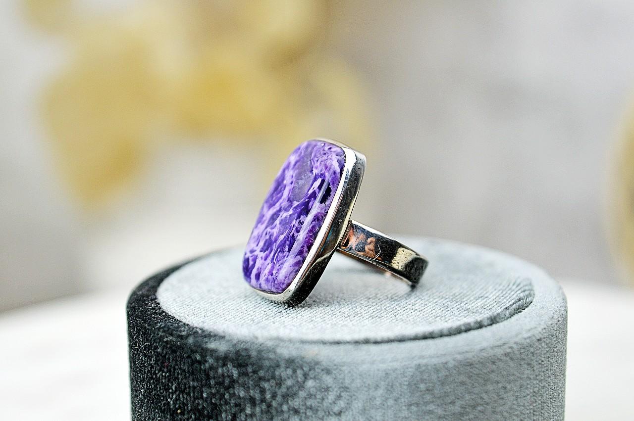 Prsteň ČAROIT #1 Ag925/1000 – Intuícia, Ochrana, Vysoko spirituálna energia, Nadstavenie Hraníc – Obrázok 4