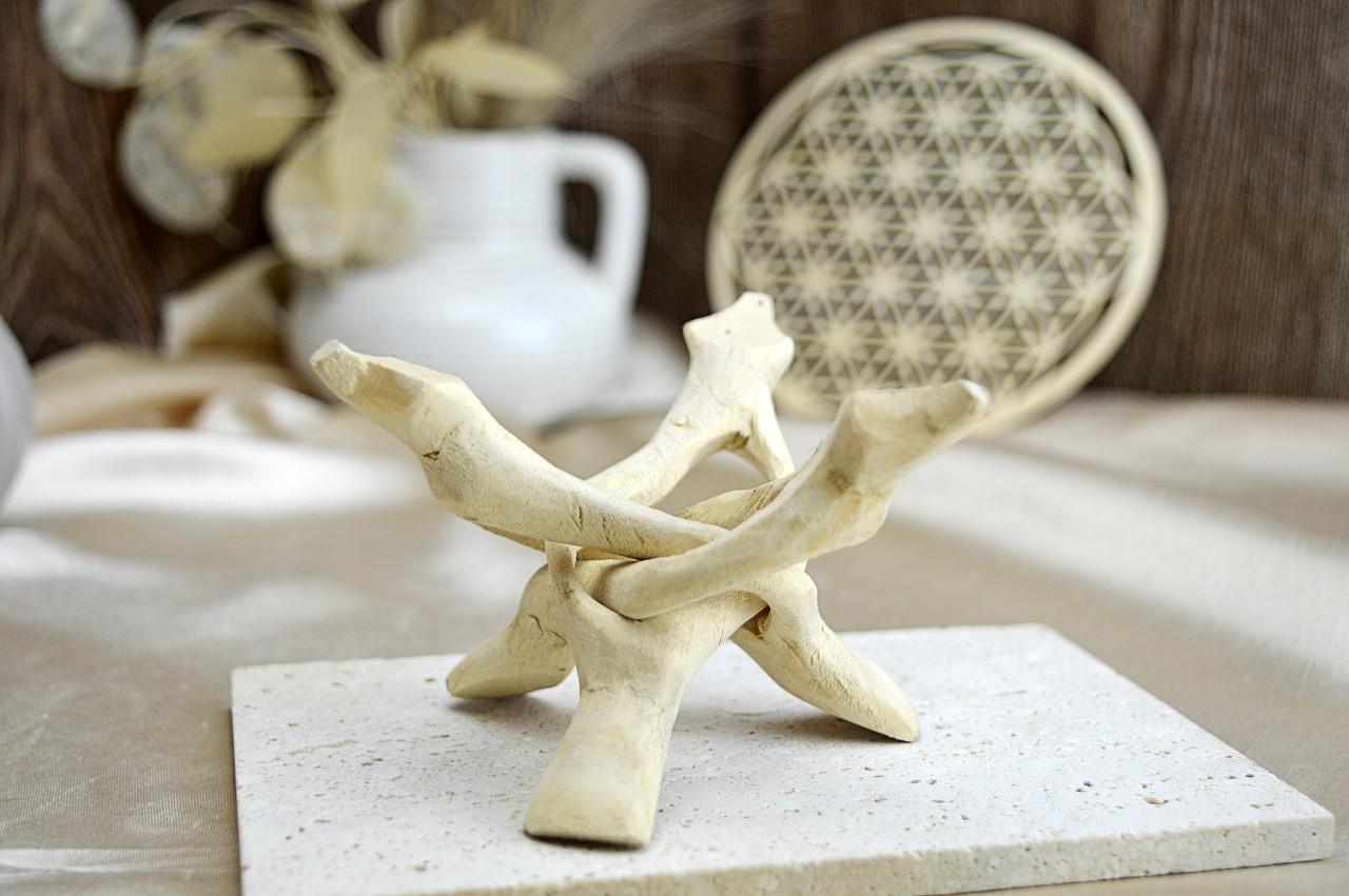 DREVENÝ STOJAN na Vykurovacie mušle, Gule,