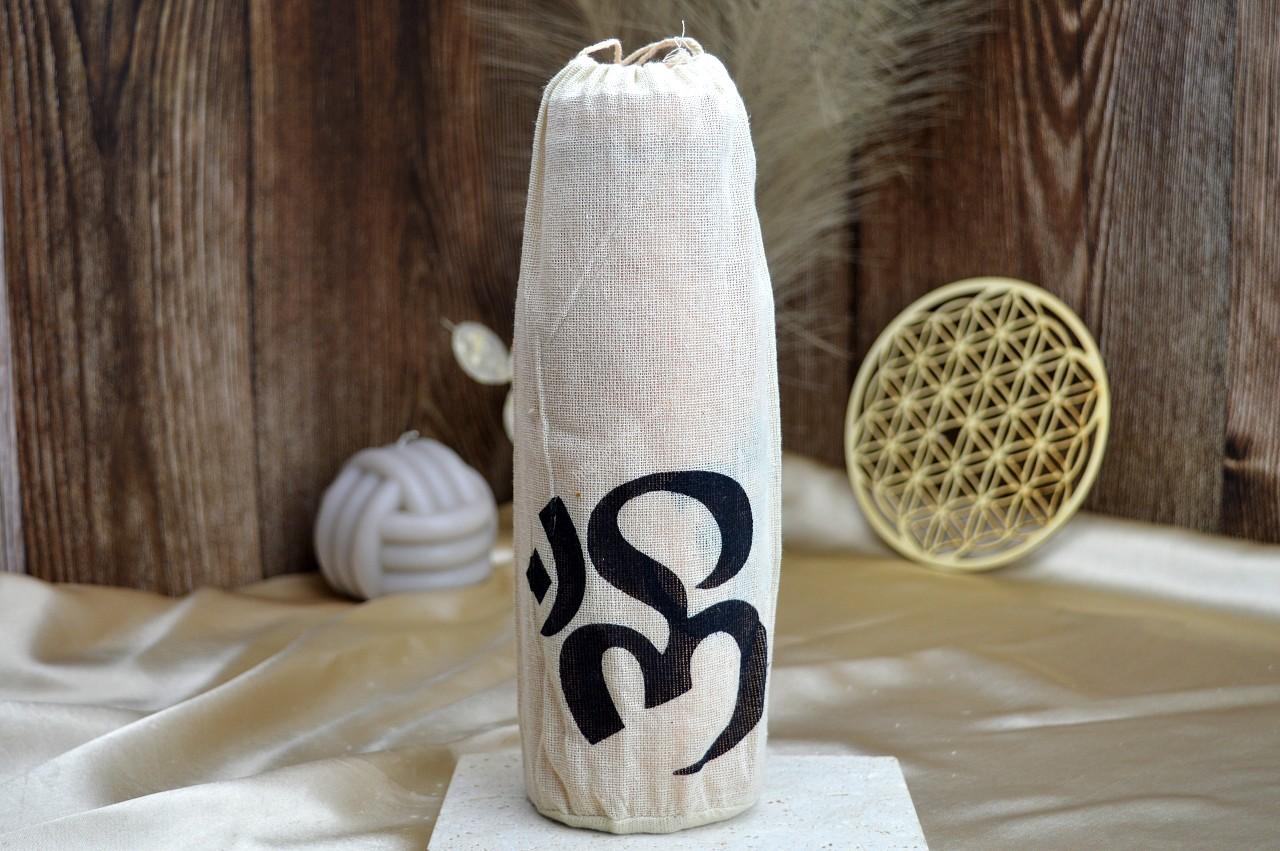 MEDENNÁ FLAŠA ÓM na vodu Leštená 750ml – Obrázok 2