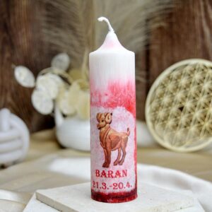 Sviečka Astrologického znamenia BARAN
