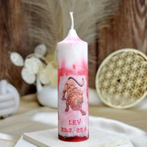 Sviečka Astrologického znamenia LEV
