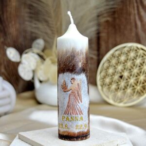 Sviečka Astrologického znamenia PANNA