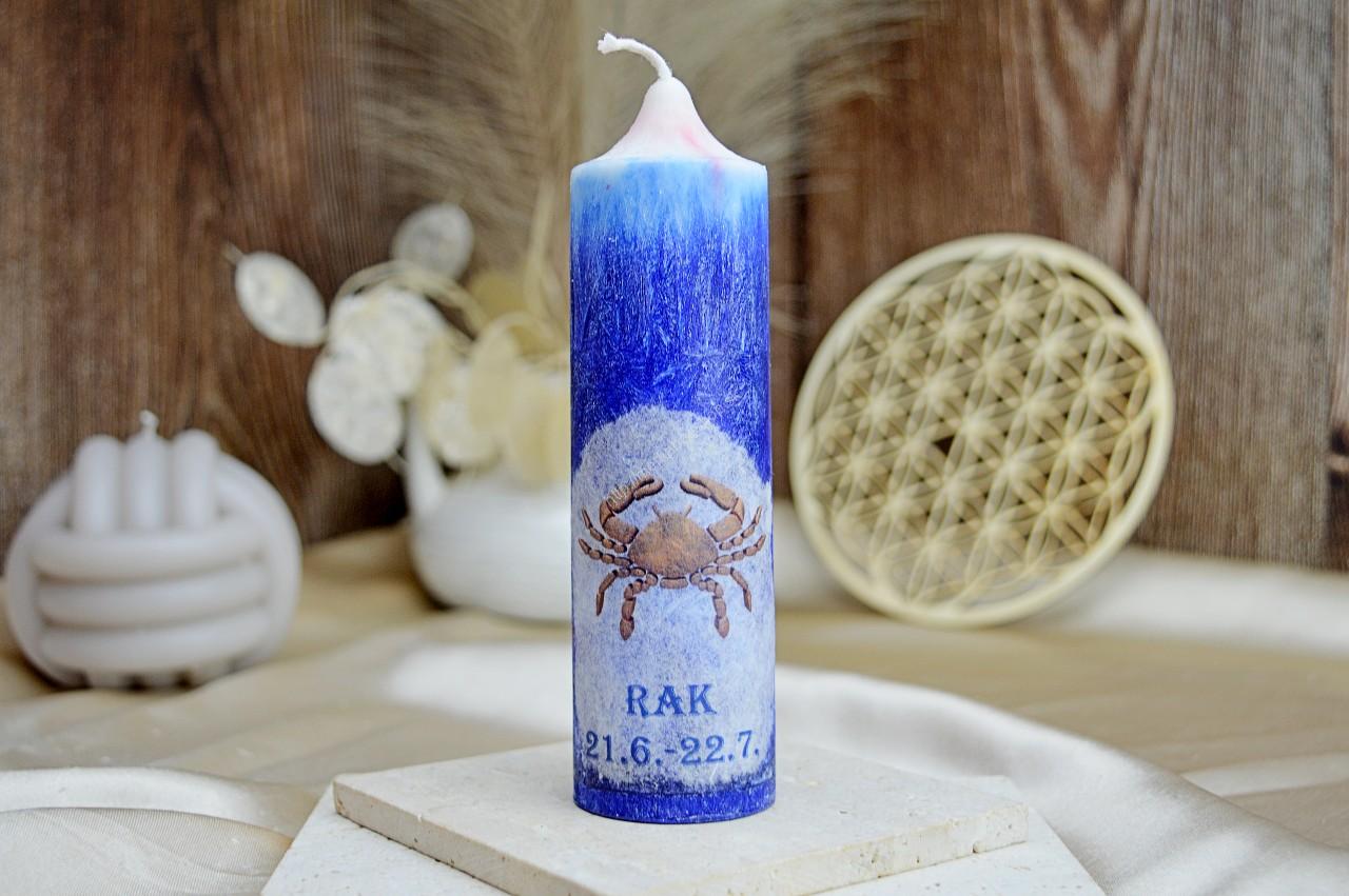 Sviečka Astrologického znamenia RAK