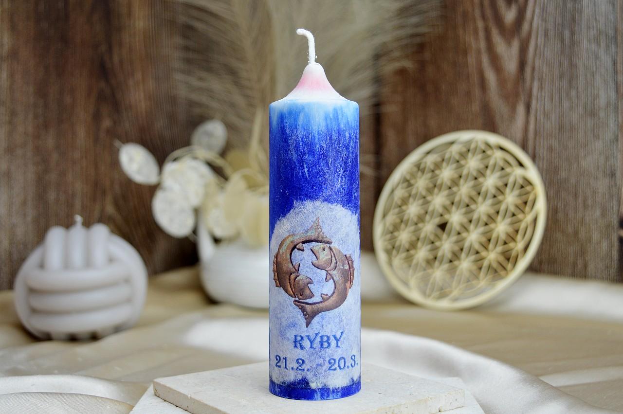 Sviečka Astrologického znamenia RYBY